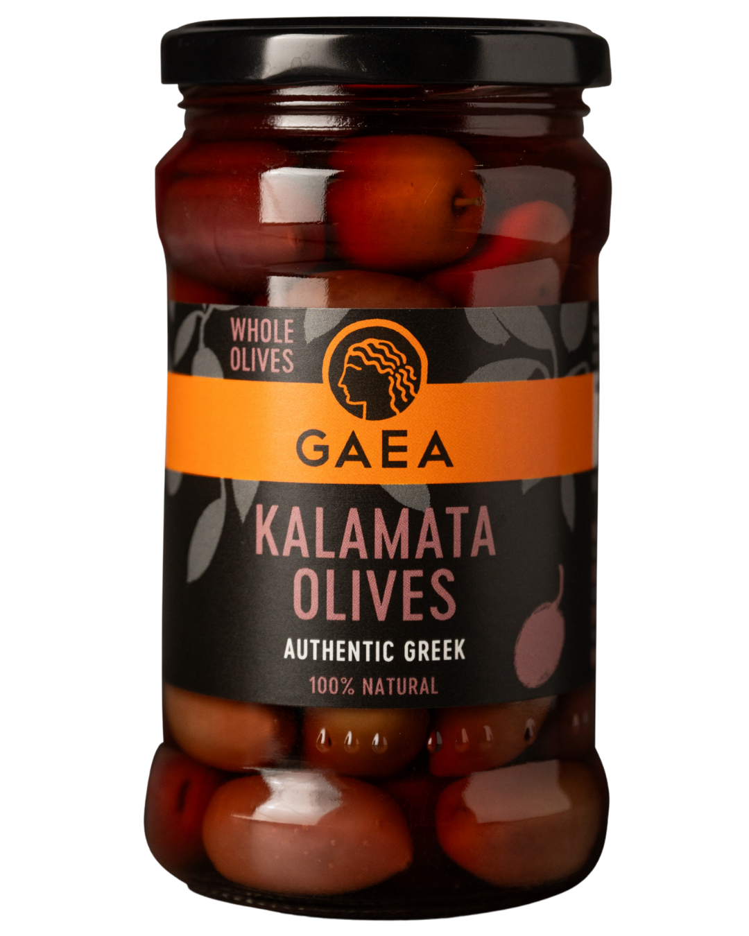 GAEA Pitted Kalamata Olives in a secret brine recipe 315ml