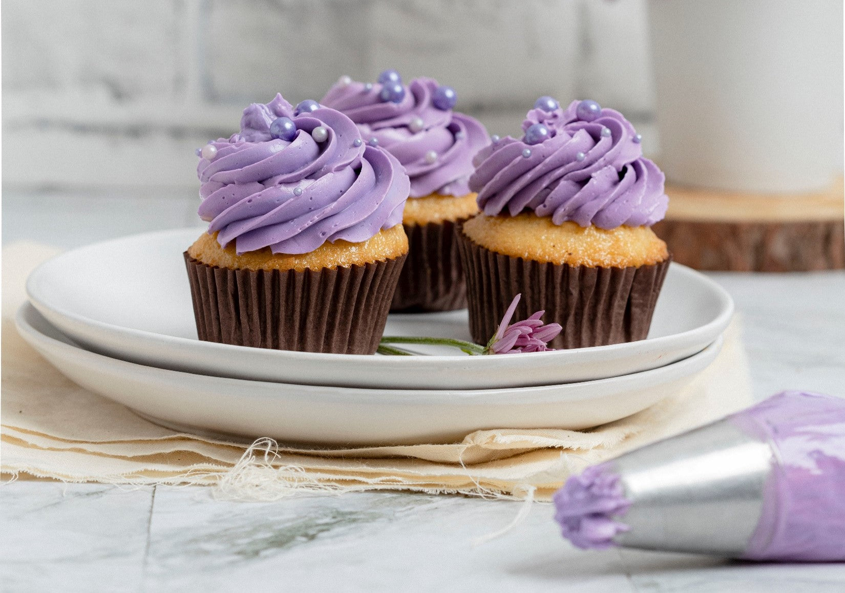 Jubilee Olive oil cupcakes, GAEA Kalamata Extra Virgin Olive Oil