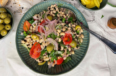 Black eyed peas GAEA Greek Salad