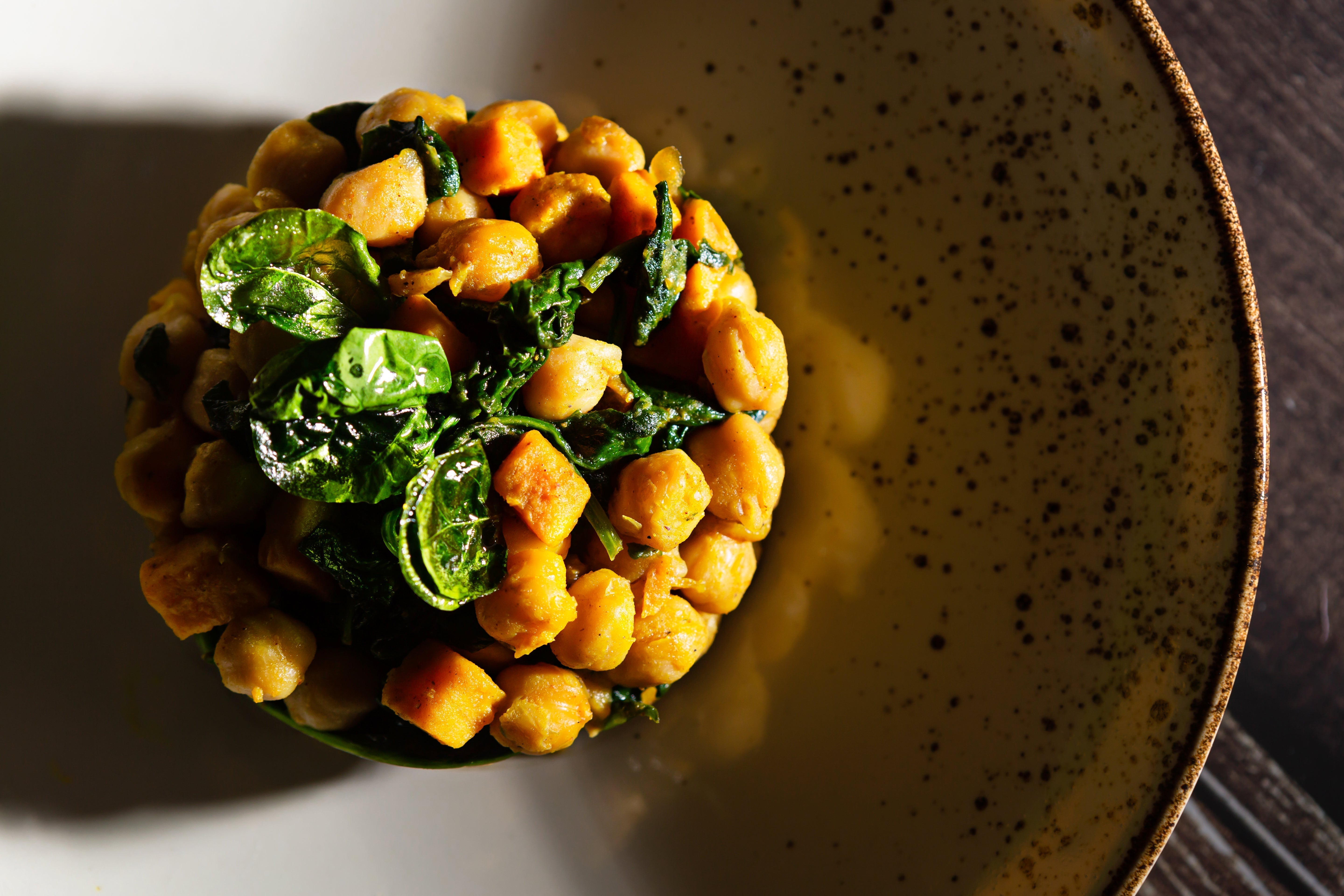 Spicy seasoned Chickpeas
