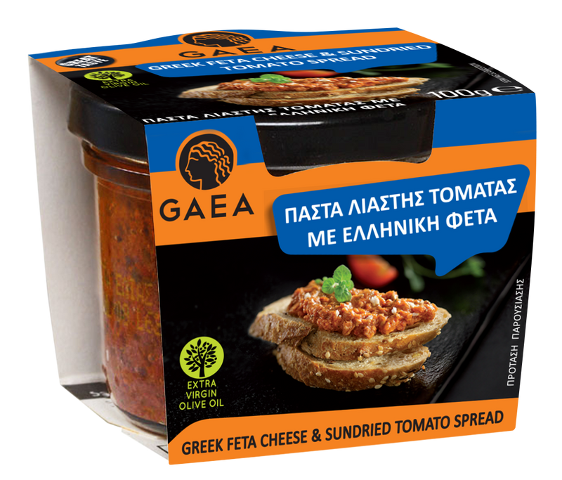 GAEA Feta cheese and sundried tomato Spread 100 gr