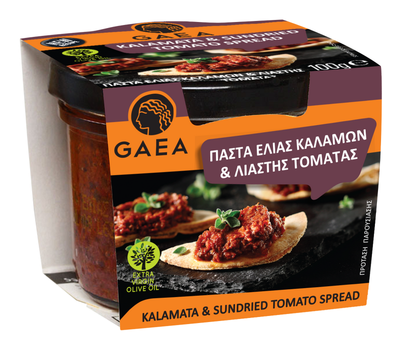 GAEA Kalamata Olive Sun-dried Tomato Spread  100gr