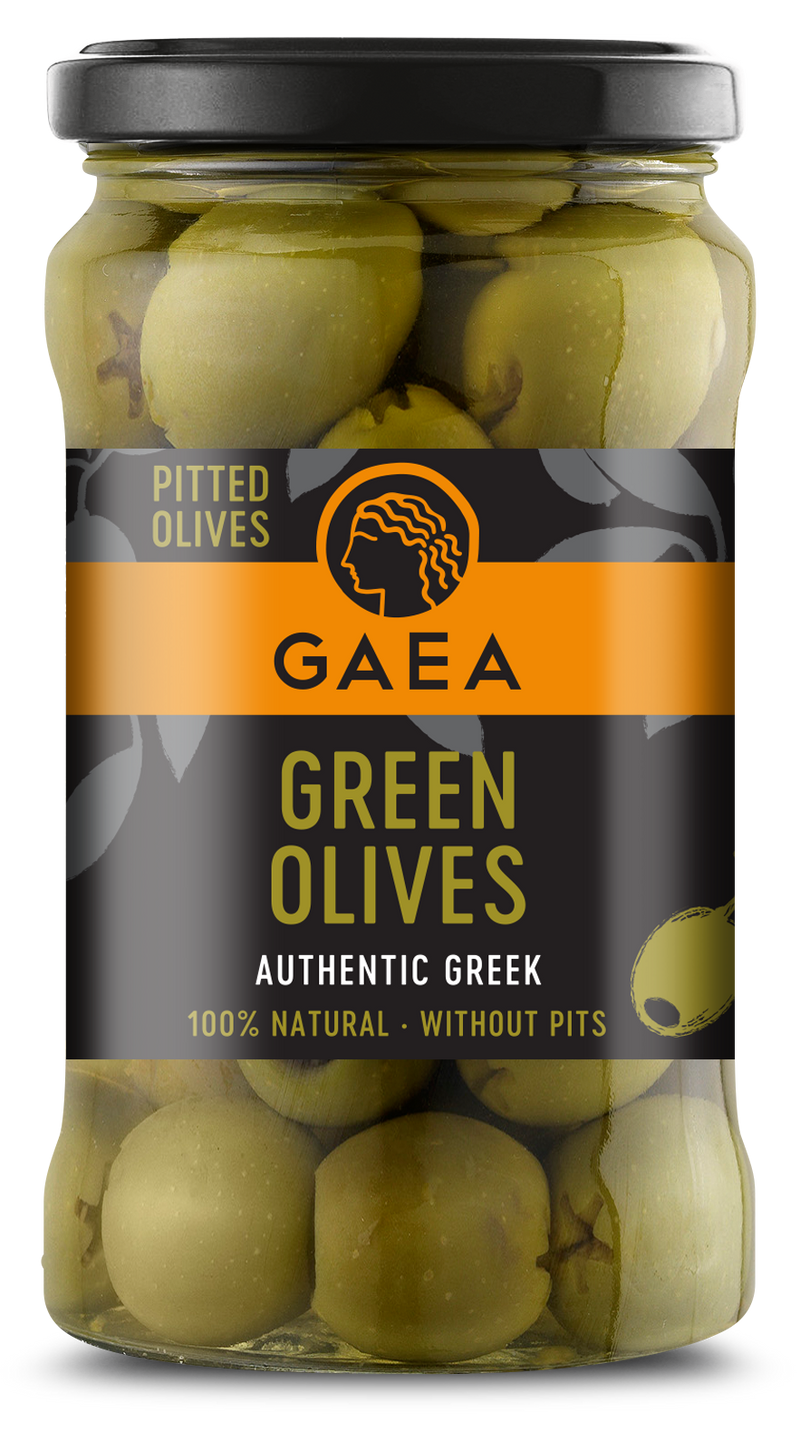 GAEA Green Olympian olives in brine 315ml