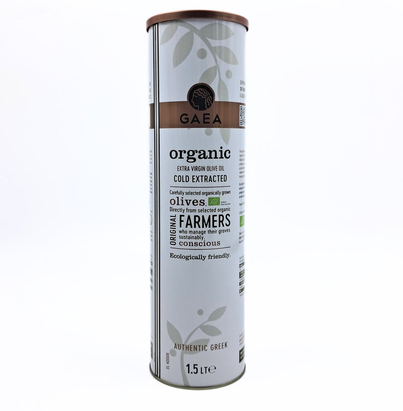 GAEA Organic Authentic Greek Extra Virgin Olive Oil 1.5lt