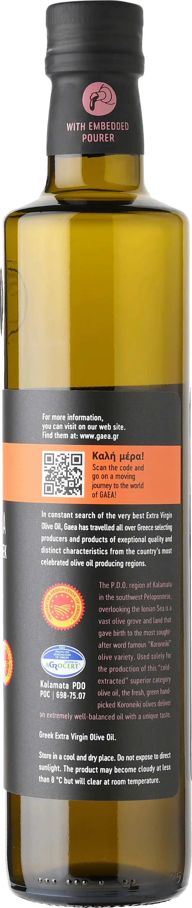GAEA Kalamata Extra Virgin Olive Oil 500ml
