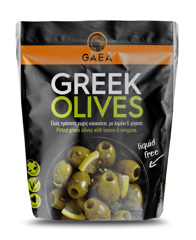 GAEA olives Marinated with Lemon & Oregano 150gr